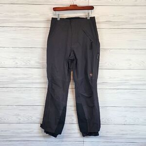 Mountain Hardwear Conduit  Dark Gray Ski  Snkwboard Pants Womens Size 8